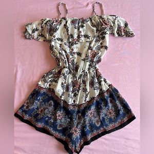 Charlotte Russe Floral romper